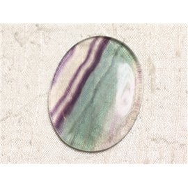 Steen Cabochon - Fluoriet Ovaal 47x37mm N1 - 4558550079923 