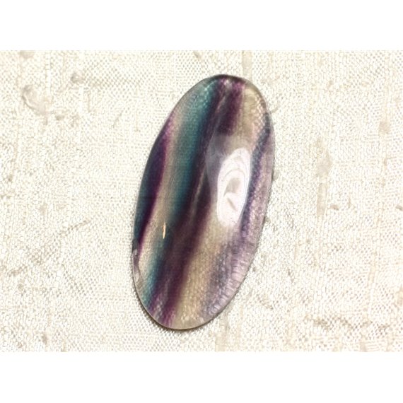 Cabochon de Pierre - Fluorite Ovale 47x23mm N9 -  4558550080004 