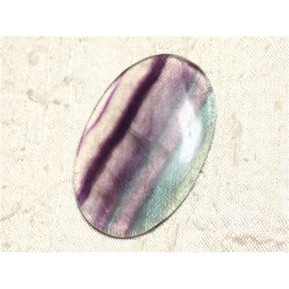 Cabochon de Pierre - Fluorite Ovale 50x33mm N10 -  4558550080011 