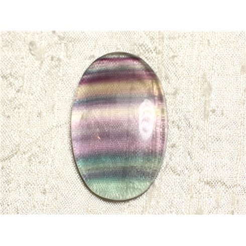 Cabochon de Pierre - Fluorite Ovale 45x29mm N22 -  4558550080134 