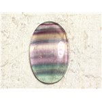 Cabochon de Pierre - Fluorite Ovale 45x29mm N22 -  4558550080134 