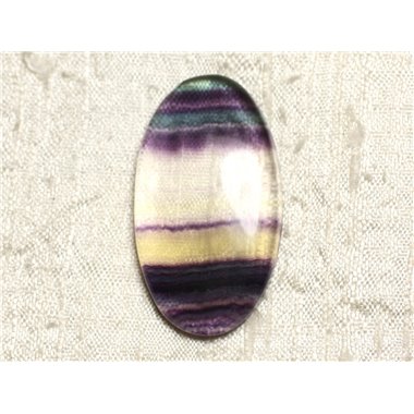 Cabochon de Pierre - Fluorite Ovale 43x24mm N25 -  4558550080165 