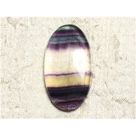 Cabujón de piedra - Fluorita Oval 43x24mm N25 - 4558550080165 