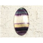 Cabochon de Pierre - Fluorite Ovale 43x24mm N25 -  4558550080165 