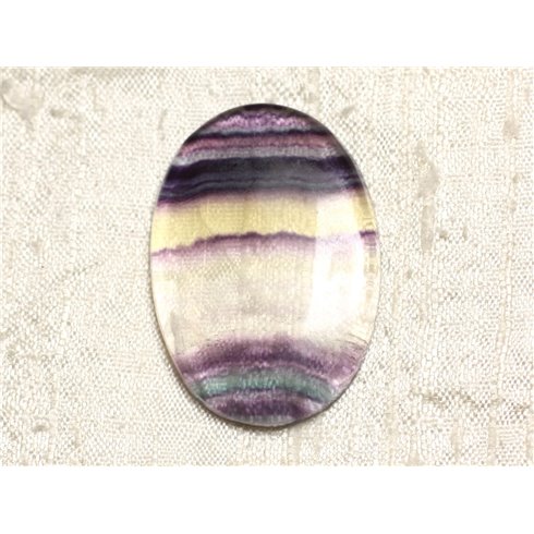 Cabochon de Pierre - Fluorite Ovale 42x30mm N26 -  4558550080172 