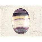 Cabochon de Pierre - Fluorite Ovale 42x30mm N26 -  4558550080172 