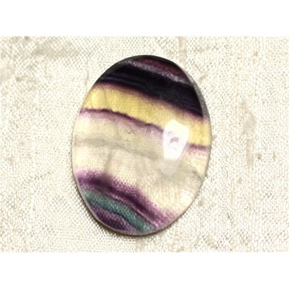 Cabochon de Pierre - Fluorite Ovale 38x29mm N30 -  4558550080219 