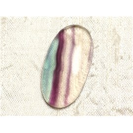 Cabochon in pietra - ovale fluorite 34x18mm N31 - 4558550080226 