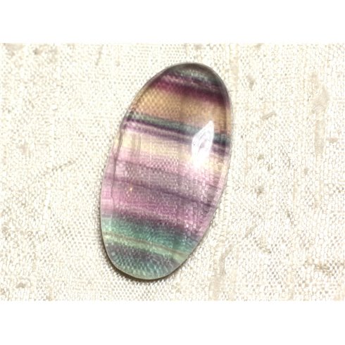 Cabochon de Pierre - Fluorite Ovale 38x20mm N33 -  4558550080240 