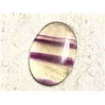 Cabochon de Pierre - Fluorite Ovale 34x24mm N34 -  4558550080257 