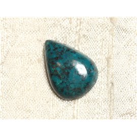 Cabochon Semi precious stone - Azurite Drop 22x16mm N3 - 4558550079268 