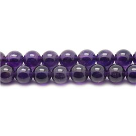 1pc - Perle Pierre Améthyste Boule 16mm violet - 4558550001962