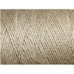 10 metres - Fil Ficelle Corde Cordon Chanvre 1mm Beige Ecru - 4558550002167