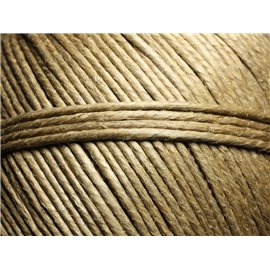 3 metros - Cordón de hilo de lino 2,5-3 mm Beige Crudo 4558550002556 