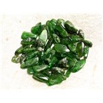 10pc - Perles de Pierre - Diopside Verte Rocailles Chips Batonnets 10-18mm   4558550002648