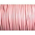 5 Mètres - Cordon de Coton Ciré 1.5mm Rose clair   4558550003225 