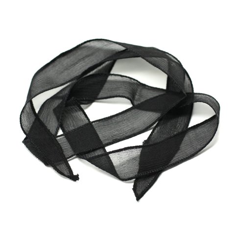 Noir Silk Ribbon