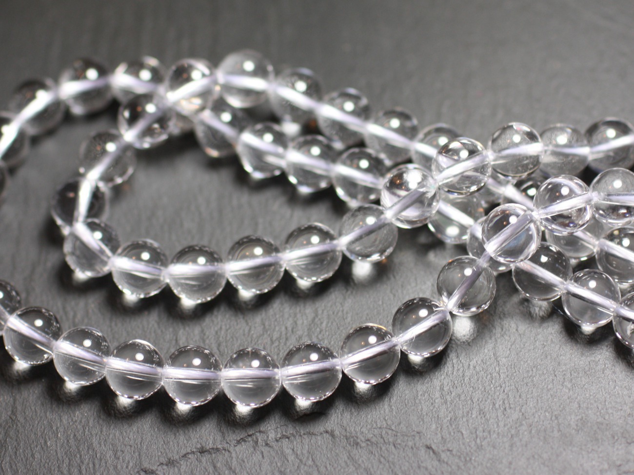 4pc - Perles de Pierre - Cristal Quartz Boules 10mm   4558550025463