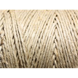 5 Meter - Hanfschnur 1,5-2mm Ecru 4558550005250