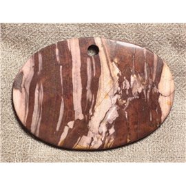 Semi-precious stone pendant - Zebra Jasper 72mm n ° 10 4558550030085 