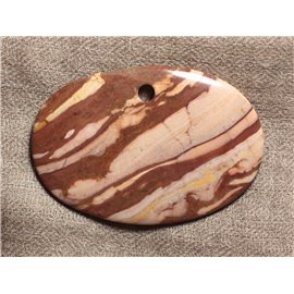 Anhänger aus Halbedelstein - Jasper Zebra 71mm n°13 4558550030351 