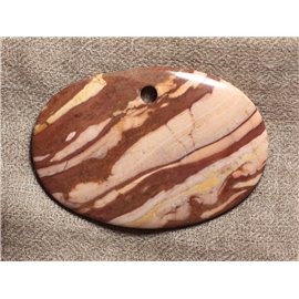 Semi-precious stone pendant - Zebra Jasper 71mm n ° 13 4558550030351 