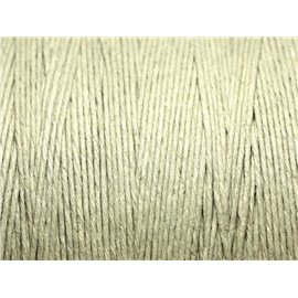 10 Meter - Fadenschnur Hanf 1mm Creme Weiß Beige Ecru - 4558550007698