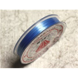 Bobina 10 m - Filo elastico in fibra 0,8-1 mm Azzurro 4558550011268 