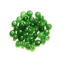 10pc - Perles de Pierre - Jade Rondelles Facettées 8x5mm Vert transparent  4558550008107 