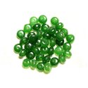 10pc - Perles Pierre - Jade Rondelles Facettées 8x5mm Vert Empire Olive - 4558550008107
