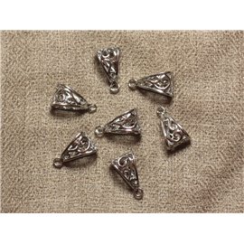5 Stück - Widder Wasserzeichen Silber Metall Rhodium 19mm 4558550009616 