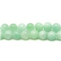 5pc - Perles de Pierre - Quartz Turquoise Boules 8mm   4558550010117