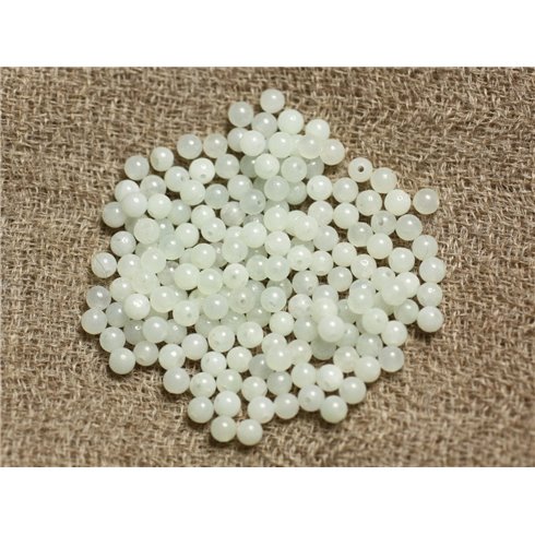 30pc - Perles de Pierre - Amazonite Boules 2mm 4558550010599 
