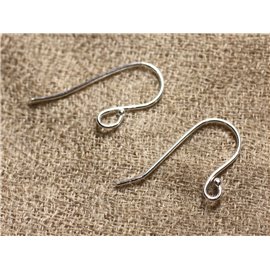 1pair - Orecchini a Gancio Argento 925 20x14mm 4558550010742