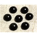 1pc - Cabochon de Pierre - Obsidienne arc en ciel Rond 14mm   4558550010872