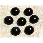 1pc - Cabochon de Pierre - Obsidienne arc en ciel Rond 14mm   4558550010872
