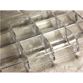 5pc - Boîte Casier Rangement Perles Loisirs Créatifs Plastique 150 x 95 x 26 mm 4558550012661