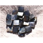 4pc - Perles Nacre noire naturelle - Losanges 16x12mm   4558550014559