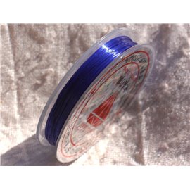 Spule ca. 10 Meter - Elastische Drahtfaser 0,8-1 mm Midnight Blue King - 4558550015082