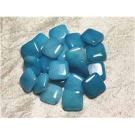 2Stk - Steinperlen - Blue Jade Losanges 20mm 4558550015174