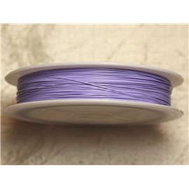 Haspel 70 meter - Metaaldraad met bekabeling 0,38 mm Paars Mauve 4558550016621 