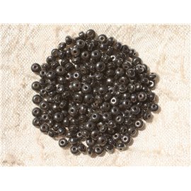 40pc - Stone Beads - Hematite Rondelles 3x2mm 4558550017604