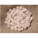 20pc - Perles de Pierre - Quartz Rose Rondelles Heishi 5x2mm   4558550018038 