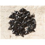 20pc - Perles de Pierre - Hématite Triangles 6mm   4558550018175