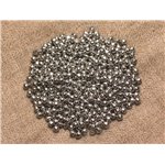 100pc - Perles Acier Boules 3mm   4558550018304 