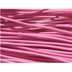 Echeveau 19m env - Fil Elastique Tissu 1mm Rose Bonbon   4558550019035 