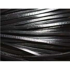 4 meters - Genuine Black Leather Strap 3mm 4558550019578 
