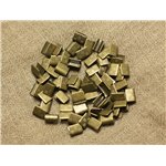 200pc - Embouts sans attache métal Bronze sans nickel 7x5.5mm   4558550019646