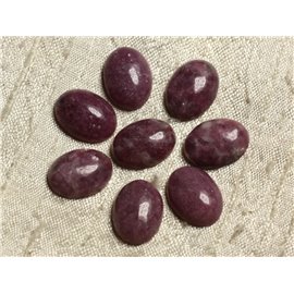 1pc - Stone Cabochon - Lepidolite Oval 16x12mm 4558550020628