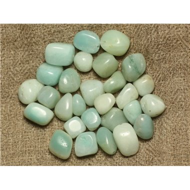 10pc - Perles de Pierre - Amazonite Nuggets 7-12mm   4558550020703